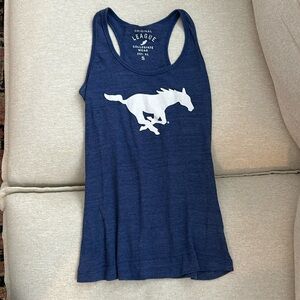 SMU Mustang Tank Top